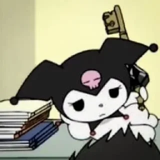 🧦-៹࣪˖⁩ kuromi's mood, @wrcking, Telegram Sticker