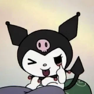 🧦-៹࣪˖⁩ kuromi's mood, @wrcking, Telegram Sticker
