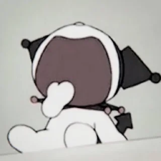 🧦-៹࣪˖⁩ kuromi's mood, @wrcking, Telegram Sticker