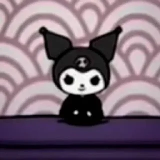 🧦-៹࣪˖⁩ kuromi's mood, @wrcking, Telegram Sticker
