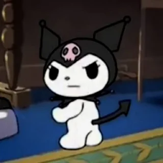 🧦-៹࣪˖⁩ kuromi's mood, @wrcking, Telegram Sticker