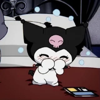 🧦-៹࣪˖⁩ kuromi's mood, @wrcking, Telegram Sticker