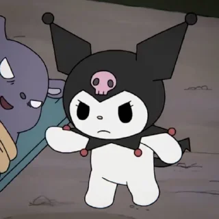 🧦-៹࣪˖⁩ kuromi's mood, @wrcking, Telegram Sticker