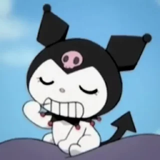 🧦-៹࣪˖⁩ kuromi's mood, @wrcking, Telegram Sticker