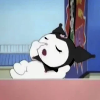 🧦-៹࣪˖⁩ kuromi's mood, @wrcking, Telegram Sticker