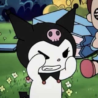 🧦-៹࣪˖⁩ kuromi's mood, @wrcking, Telegram Sticker