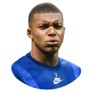 😔-Kylian Mbappe, Telegram Sticker