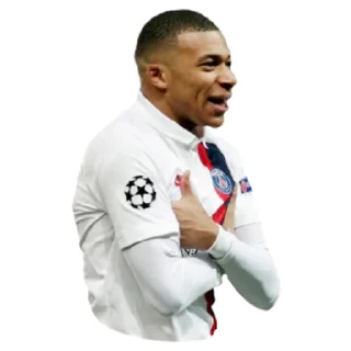 🥳-Kylian Mbappe, Telegram Sticker