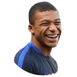 😆-Kylian Mbappe, Telegram Sticker