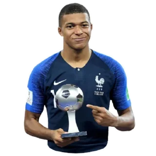 🏆-Kylian Mbappe, Telegram Sticker
