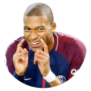 😏-Kylian Mbappe, Telegram Sticker