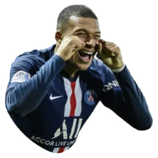 🤣-Kylian Mbappe, Telegram Sticker