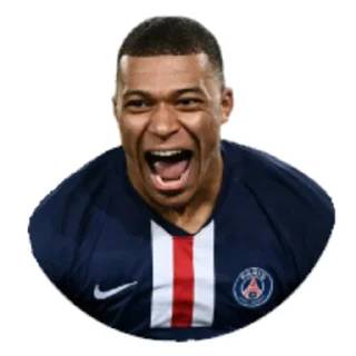 🤣-Kylian Mbappe, Telegram Sticker
