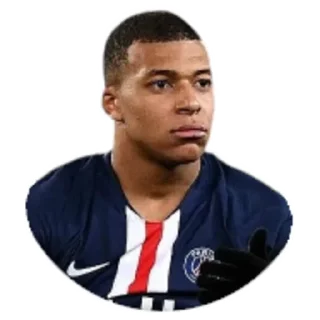 😔-Kylian Mbappe, Telegram Sticker
