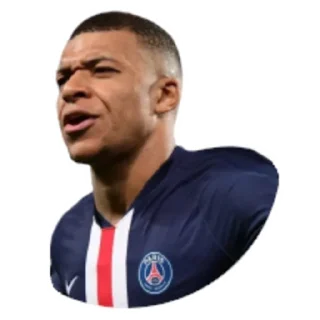🧐-Kylian Mbappe, Telegram Sticker