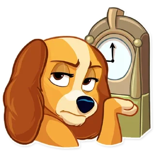 🙄-Lady and the Tramp, Telegram Sticker