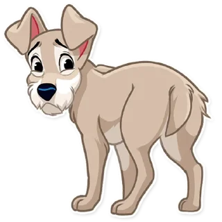 😪-Lady and the Tramp, Telegram Sticker