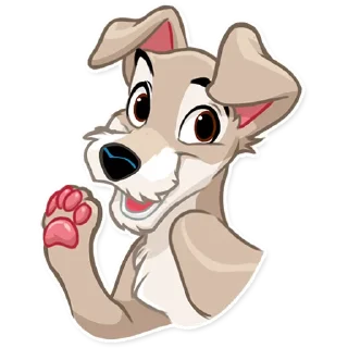 👋-Lady and the Tramp, Telegram Sticker