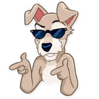 😎-Lady and the Tramp, Telegram Sticker