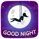 😴-Lady Cat, Telegram Sticker