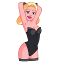 💃-Lady Cat, Telegram Sticker