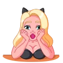 🤦‍♀️-Lady Cat, Telegram Sticker
