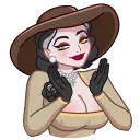 ❤️-Lady Dimitrescu, Telegram Sticker