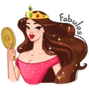 👸-Lady Marie, Telegram Sticker