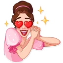 😍-Lady Marie, Telegram Sticker