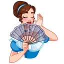 ☺️-Lady Marie, Telegram Sticker