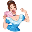 😂-Lady Marie, Telegram Sticker