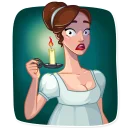 😨-Lady Marie, Telegram Sticker