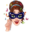 🎊-Lady Marie, Telegram Sticker