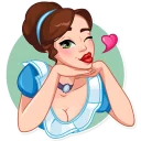 😘-Lady Marie, Telegram Sticker