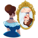 🙃-Lady Marie, Telegram Sticker