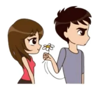 😒-Cute Couple @adult_stickers69 :: @fStikBot, Telegram Sticker