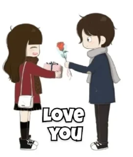 🌹-Cute Couple @adult_stickers69 :: @fStikBot, Telegram Sticker