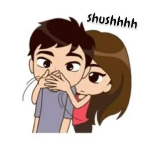 🤫-Cute Couple @adult_stickers69 :: @fStikBot, Telegram Sticker
