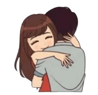 🤗-Cute Couple @adult_stickers69 :: @fStikBot, Telegram Sticker