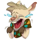 😂-Lamar the Critic, Telegram Sticker