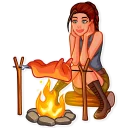👩‍🍳-Tomb Raider, Telegram Sticker