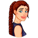 😓-Tomb Raider, Telegram Sticker