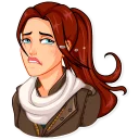 😭-Tomb Raider, Telegram Sticker