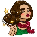 💫-Santa Claudia, Telegram Sticker