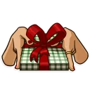 🎁-Santa Claudia, Telegram Sticker