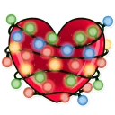 ❤-Santa Claudia, Telegram Sticker