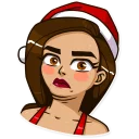 😳-Santa Claudia, Telegram Sticker