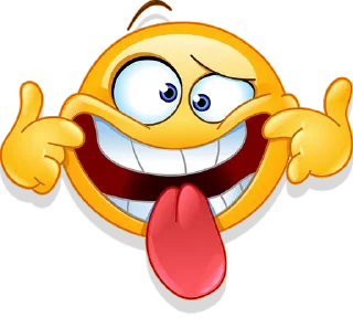 😝-Laughing Stickers, Telegram Sticker