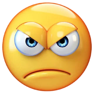 😠-Laughing Stickers, Telegram Sticker