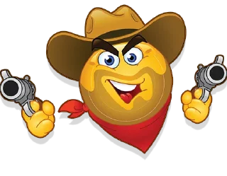 🔫-Laughing Stickers, Telegram Sticker